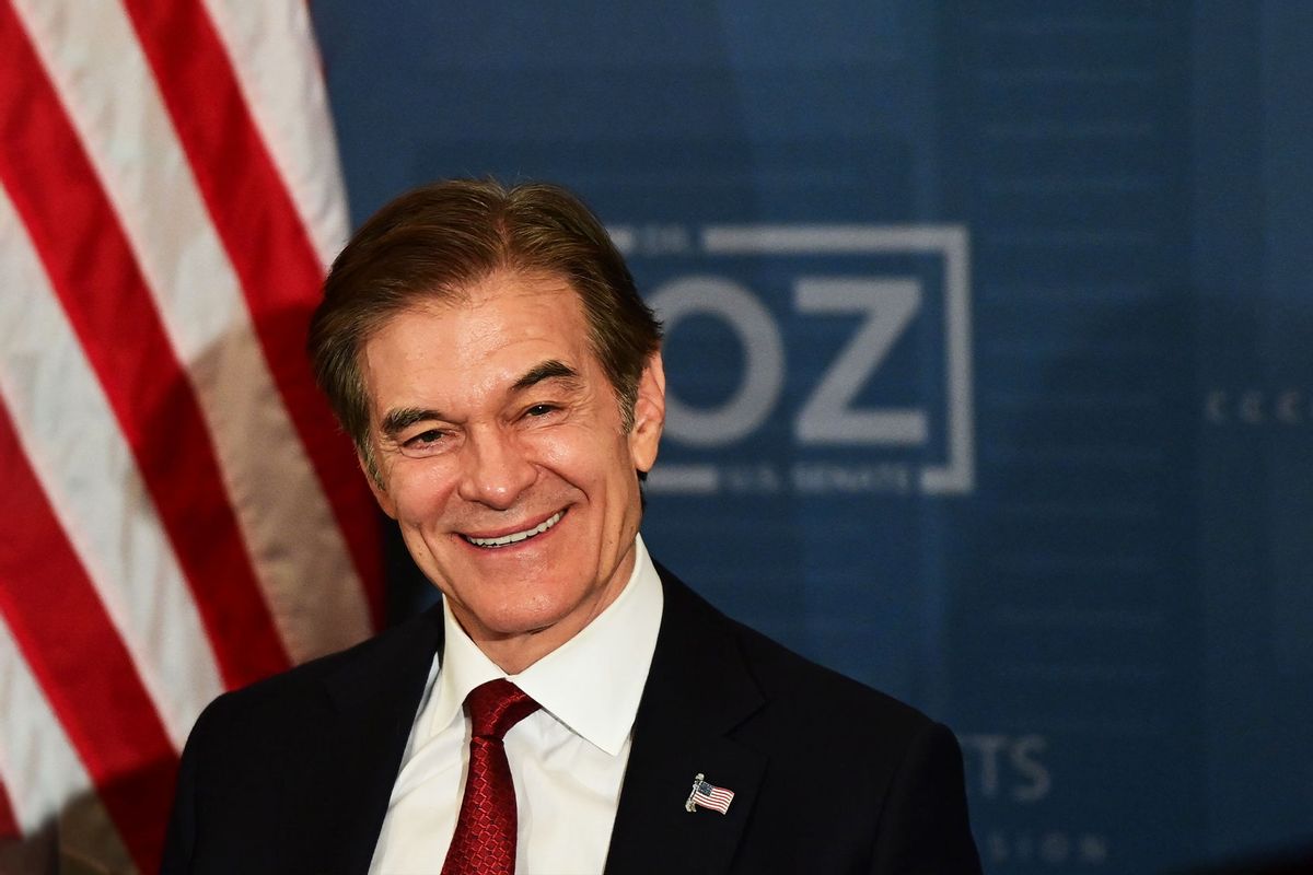 Republican U.S. Senate candidate Dr. Mehmet Oz (Mark Makela/Getty Images)