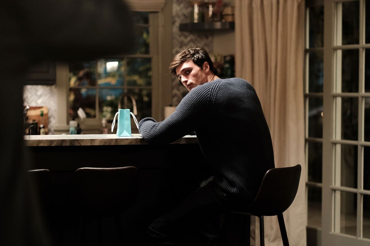 Jacob Elordi as Nate Jacobs in "Euphoria" (Eddy Chen/HBO)