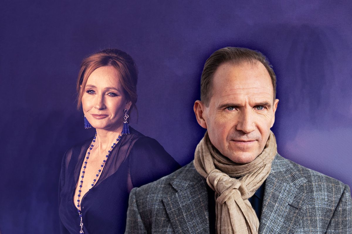JK Rowling and Ralph Fiennes (Photo illustration by Salon/Getty Images)