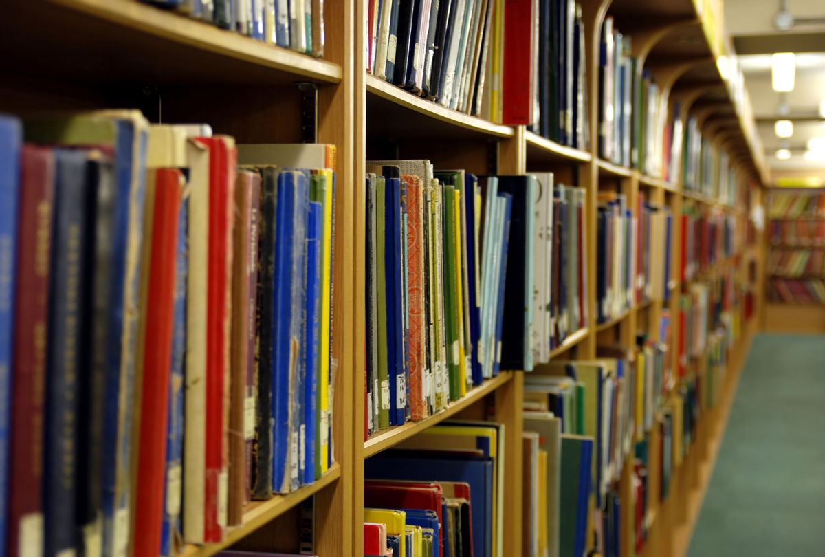 Books on the shelf in a library (Getty Images / ilbusca)