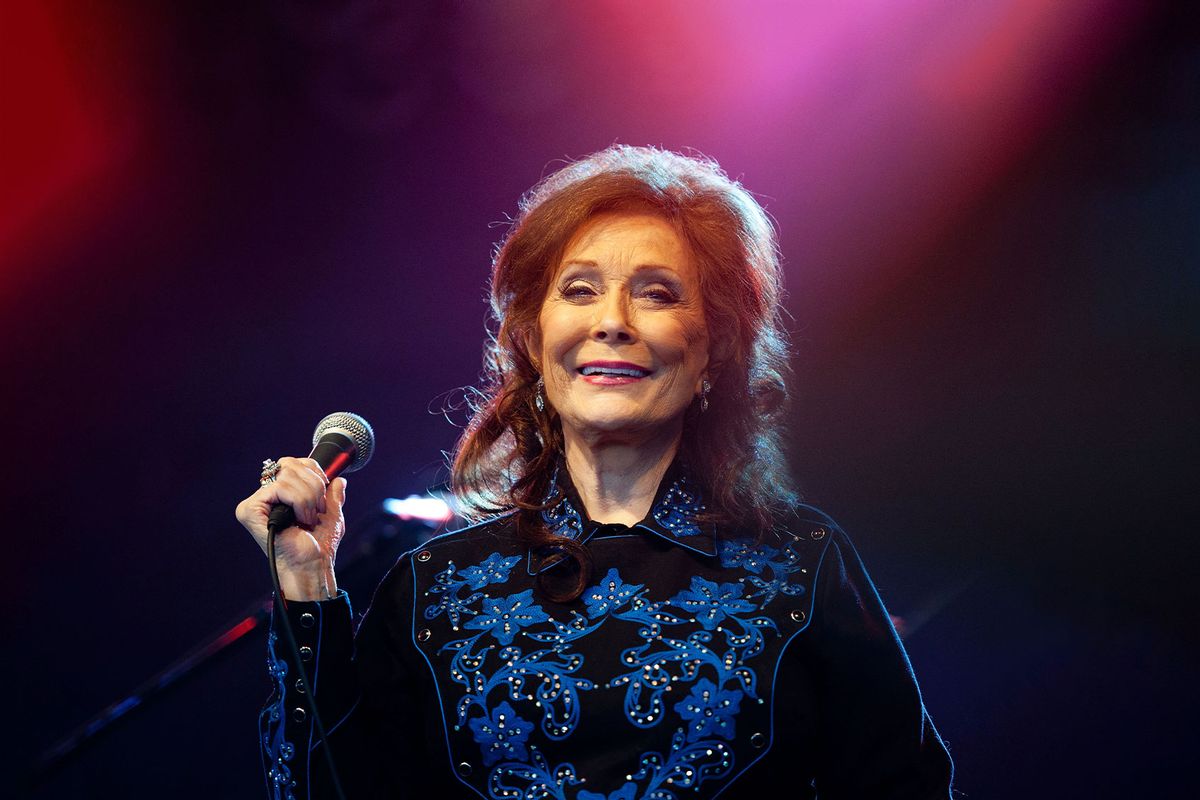 Loretta Lynn performing during the 2011 Bonnaroo Music and Arts Festival on June 11, 2011 in Manchester, Tennessee. (Erika Goldring/WireImage/Getty Images)