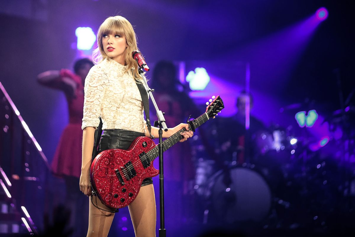 Seven-time GRAMMY winner Taylor Swift kicked off her highly anticipated The RED Tour last night with a sold-out show in Omaha, Nebraska. (Christie Goodwin/TAS/Getty Images for TAS)