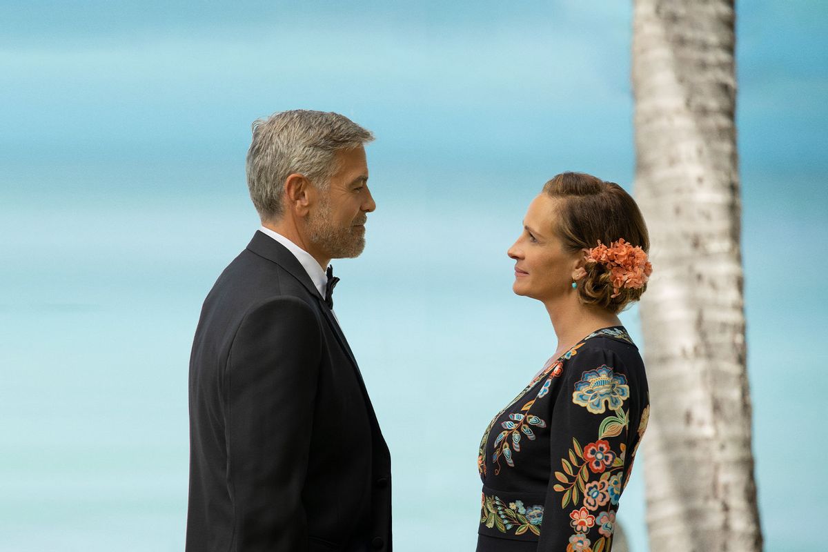 George Clooney and Julia Roberts in "Ticket to Paradise" (Universal Pictures)