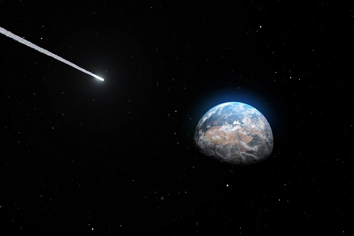 Asteroid Heading to Planet Earth (Getty Images/ronib1979)