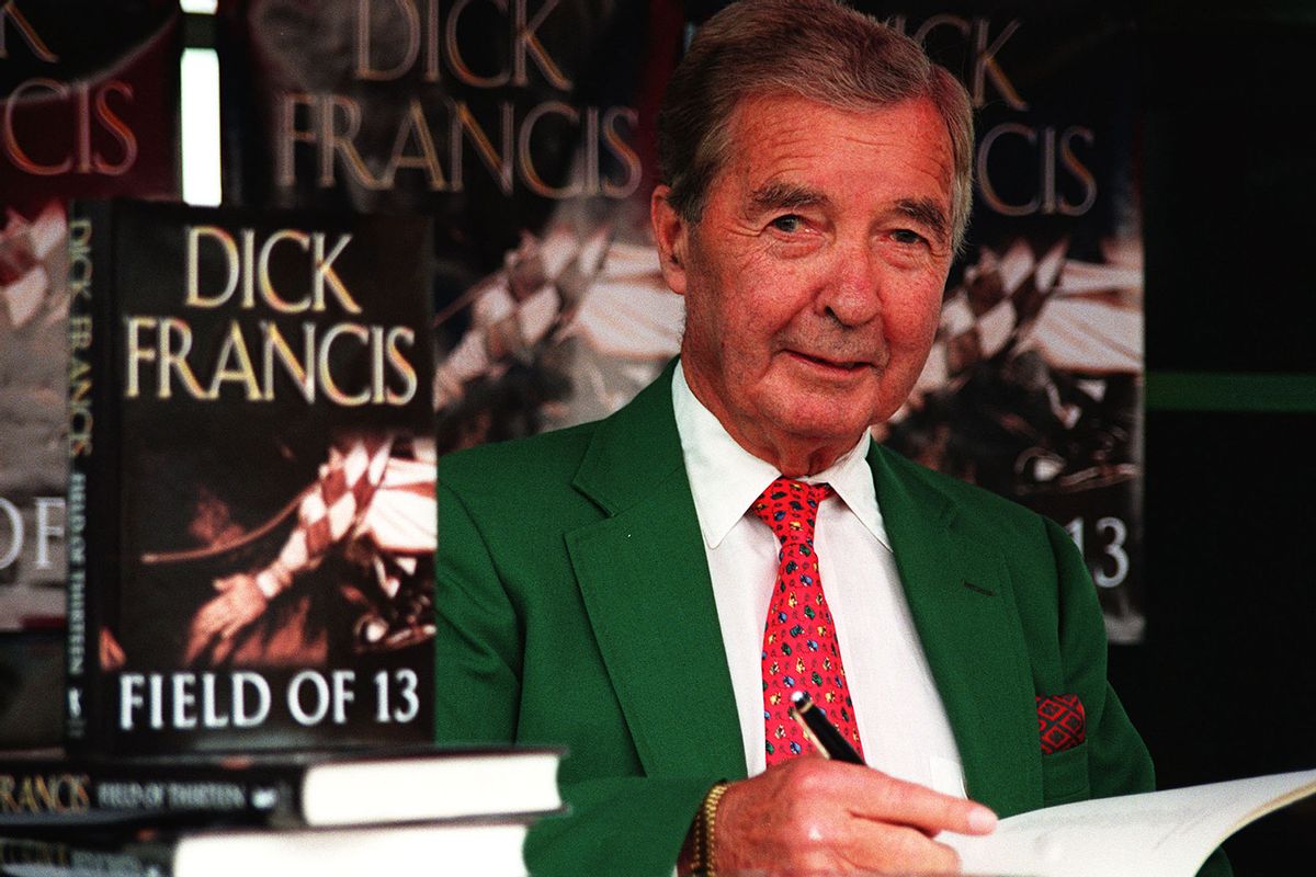 Author and former jockey Dick Francis (Rui Vieira - PA Images/PA Images via Getty Images)