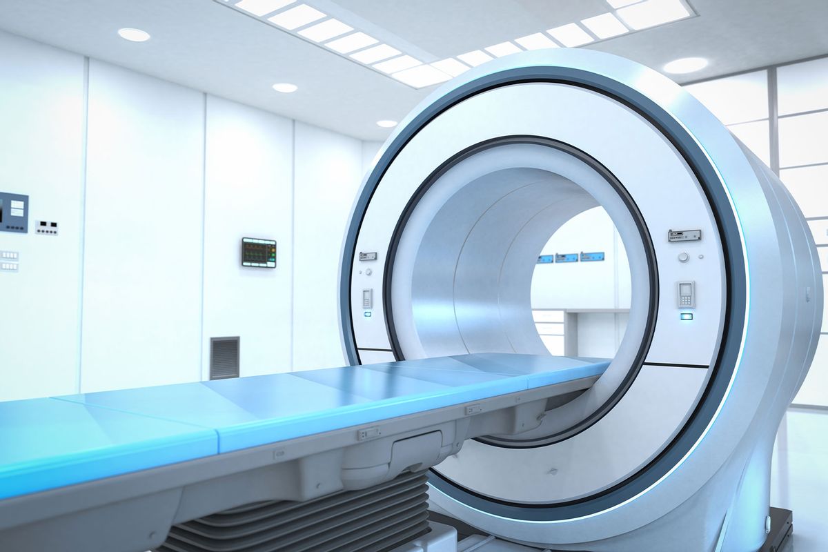MRI scan machine (Getty Images/PhonlamaiPhoto)