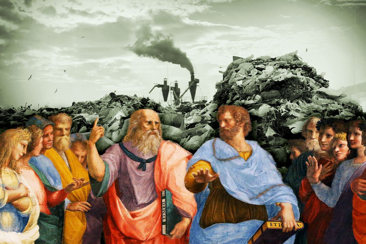 The School of Athens | Trash, Pollution, Environmental Problems (Photo illustration by Salon/Getty Images)