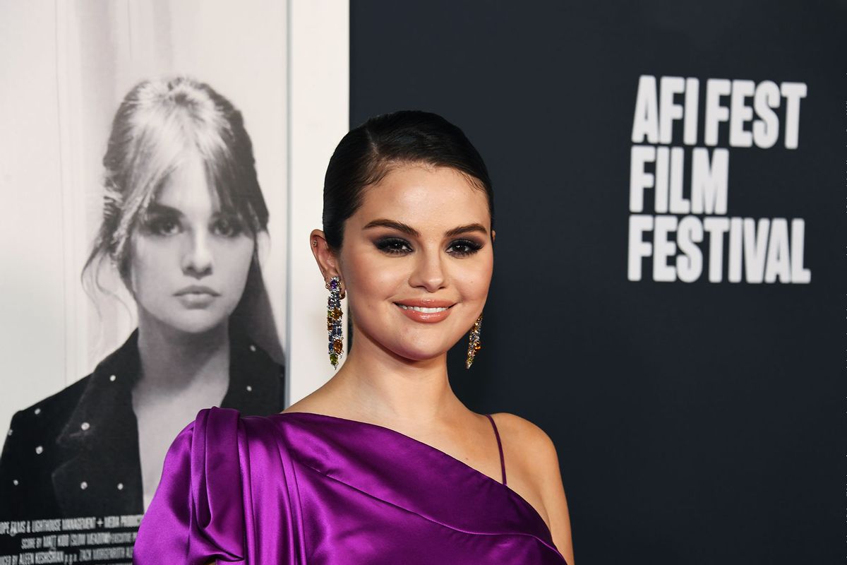 Selena Gomez attends 2022 AFI Fest - "Selena Gomez: My Mind And Me" Opening Night World Premiere at TCL Chinese Theatre on November 02, 2022 in Hollywood, California. (Jon Kopaloff/Getty Images)