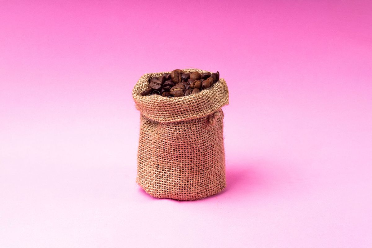 Small sack of coffee (Getty Images/A. Martin UW Photography)