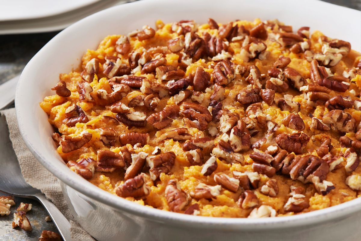 Sweet Potato Casserole with Pecans (Getty Images/Lauri Patterson)