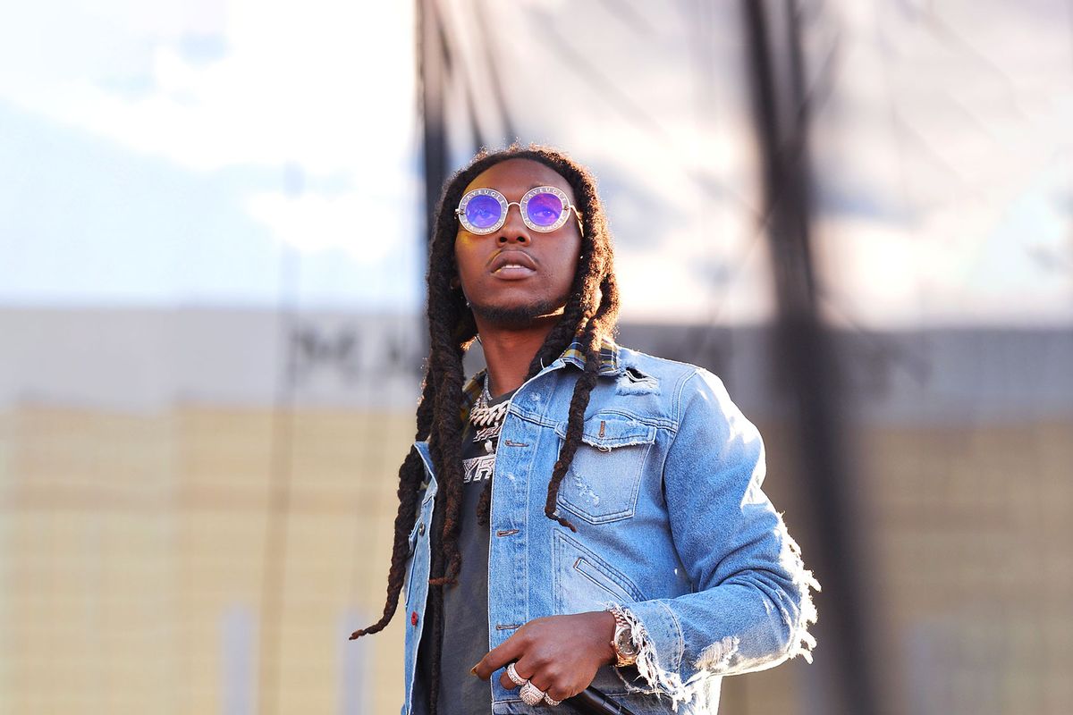 Takeoff of Migos performs onstage during the Daytime Village Presented by Capital One at the 2017 HeartRadio Music Festival at the Las Vegas Village on September 23, 2017 in Las Vegas, Nevada. (Bryan Steffy/Getty Images for iHeartMedia)