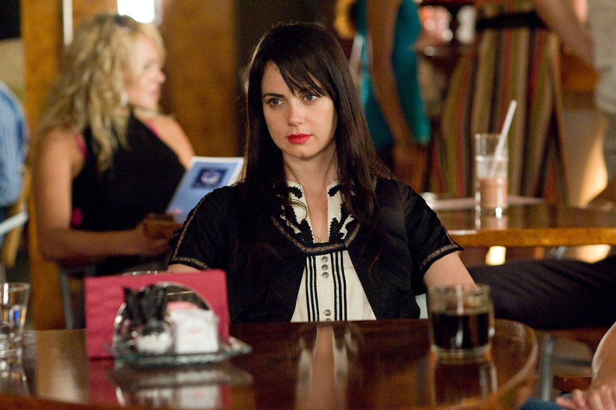 Mia Kirshner as Jenny Schecter in "The L Word" (Courtesy of Showtime)