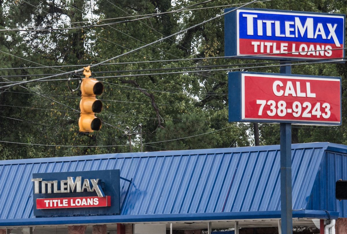 A TitleMax store in Columbia, South Carolina. (Sean Rayford/Getty Images)