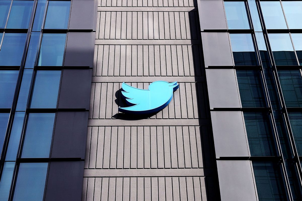 Twitter headquarters is seen in San Francisco, California, United States on October 28, 2022. (Tayfun Coskun / Anadolu Agency / Getty Images)