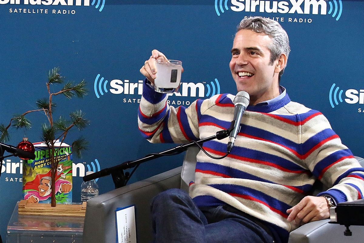 Andy Cohen during SiriusXM's Holiday Hangout With Amy Sedaris On Andy Cohen's Exclusive SiriusXM Channel, Radio Andy on December 14, 2016 in New York City. (Astrid Stawiarz/Getty Images for SiriusXM)