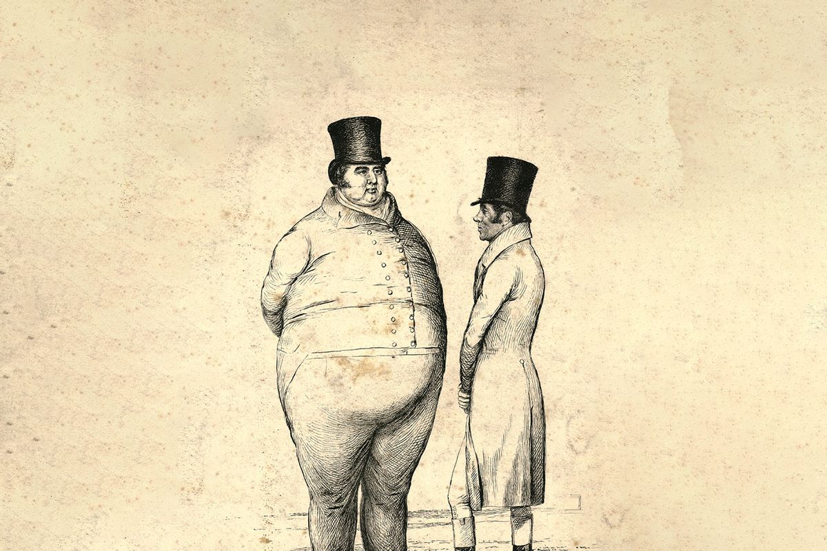 Which Is The Weightier? (Artist John Doyle/The Print Collector/Heritage Images via Getty Images)