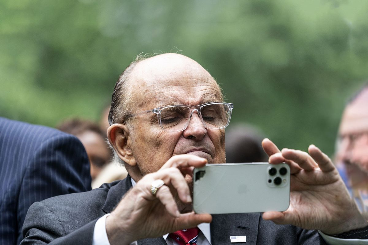 Former mayor Rudy Giuliani (Lev Radin/Anadolu Agency via Getty Images)