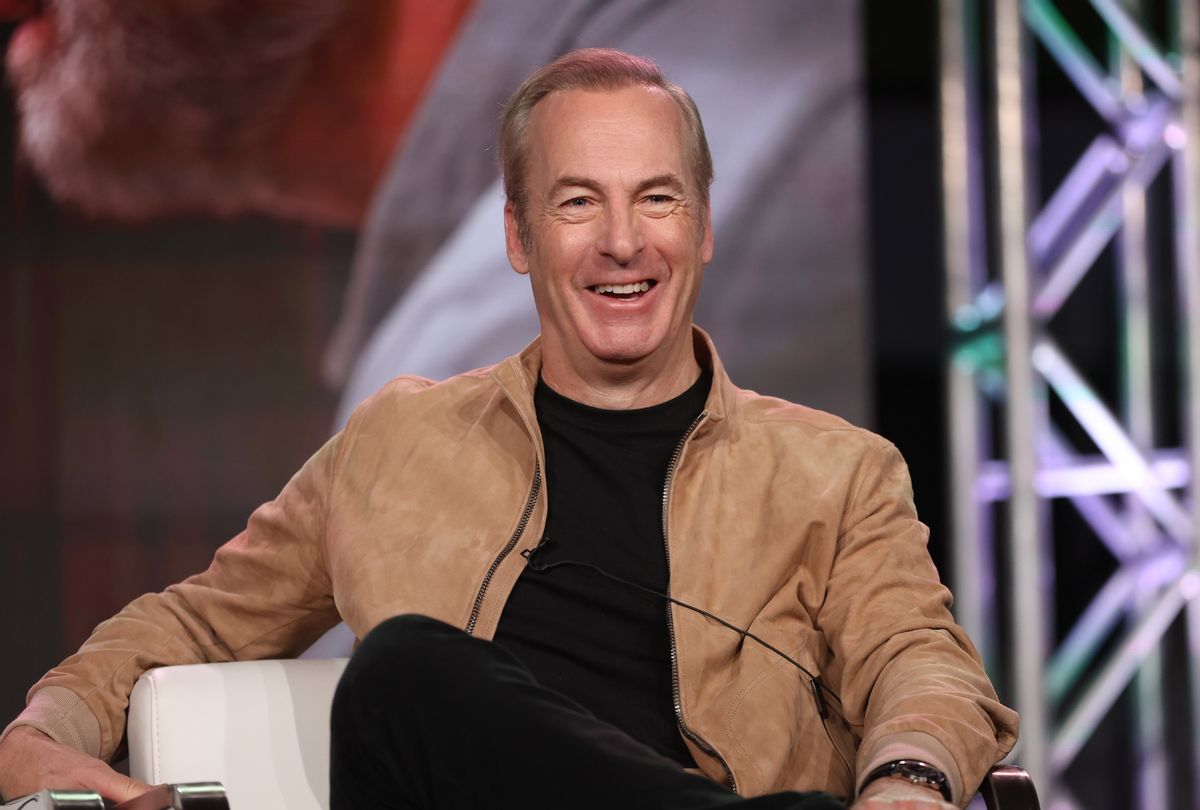Bob Odenkirk discusses his new AMC series "Lucky Hank" at the Television Critics Association Winter 2023 press tour (AMC)