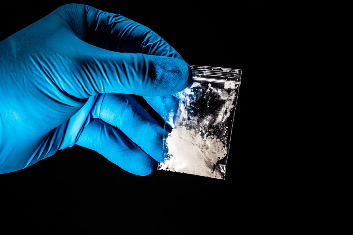 Illegal fentanyl is safely handled and contained. (Getty Images/Darwin Brandis)