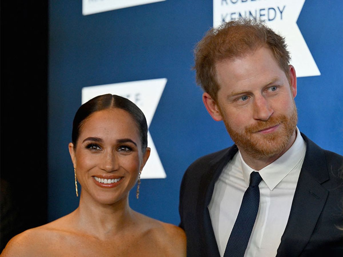 Prince Harry, Duke of Sussex, and Meghan, Duchess of Sussex (ANGELA WEISS/AFP via Getty Images)