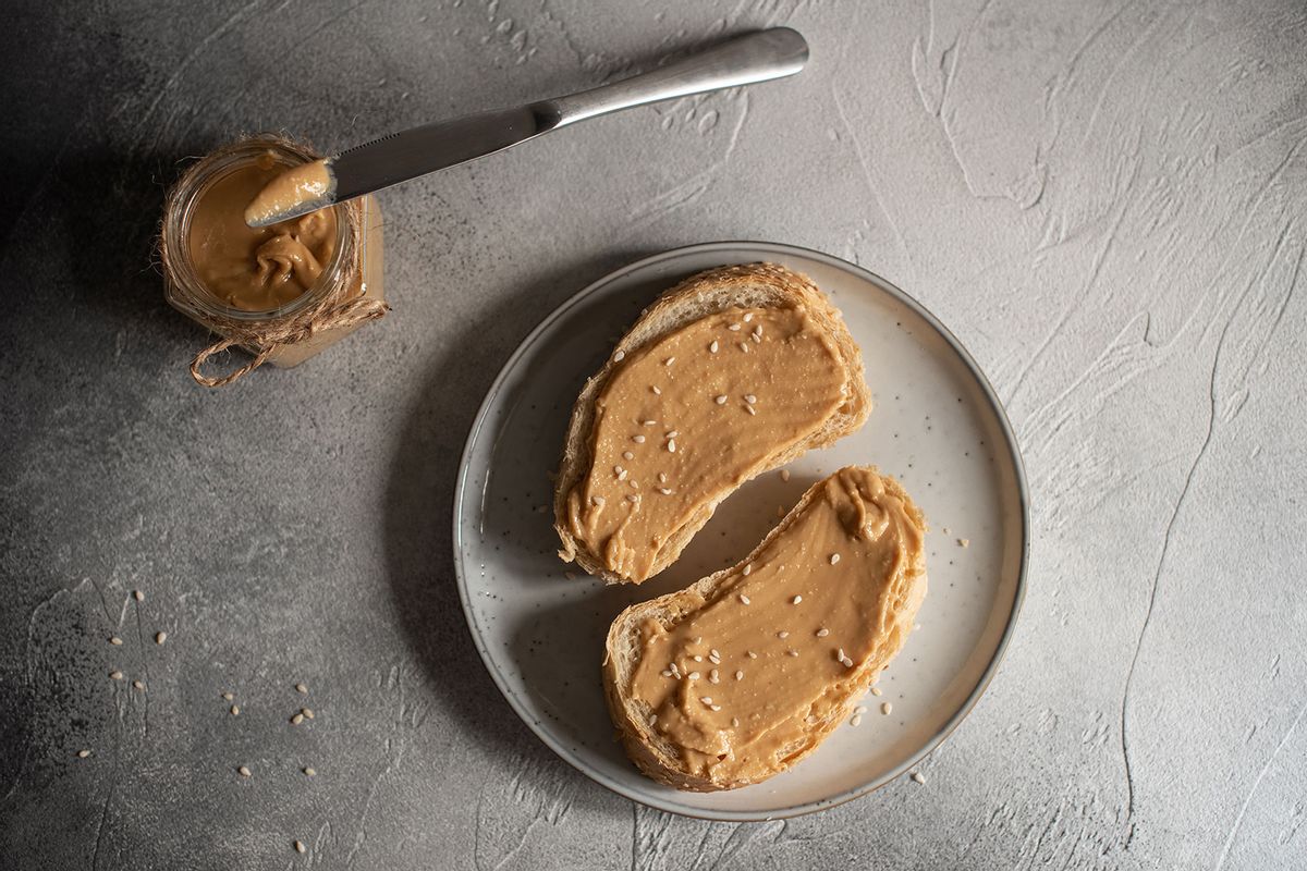 Peanut butter on toast (Getty Images/Kseniya Ovchinnikova)
