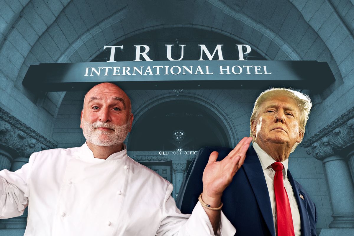 Chef Jose Andres and Donald Trump (Photo illustration by Salon/Getty Images)