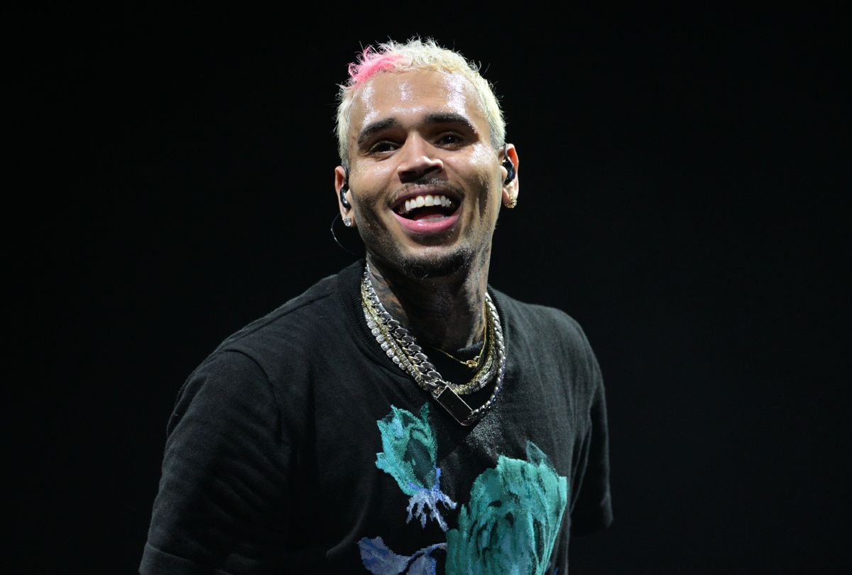 Chris Brown performs during Chris Brown and Lil Baby "One Of Them Ones" Tour at Cellairis Amphitheatre at Lakewood on August 10, 2022 in Atlanta, Georgia (Prince Williams/Wireimage/Getty)