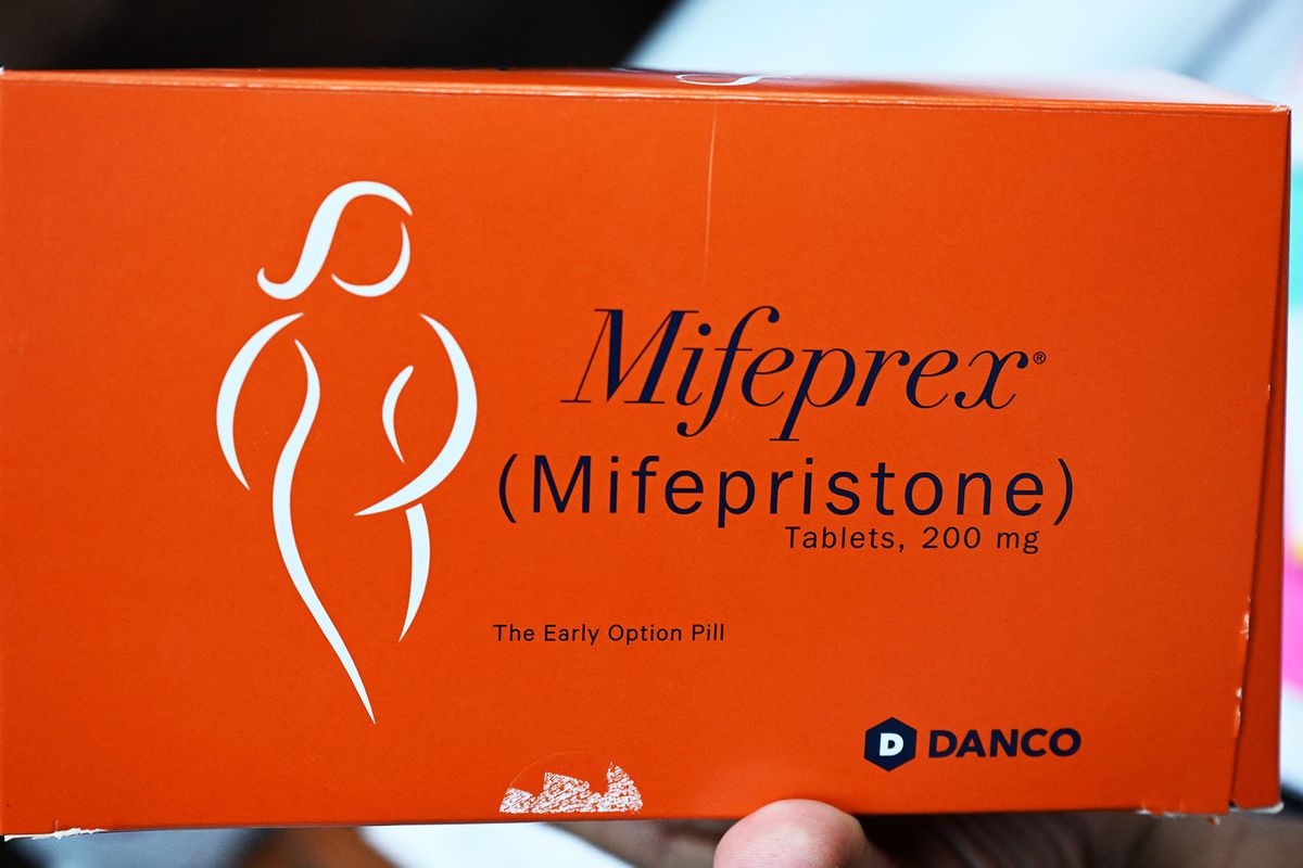 Mifepristone (Mifeprex) (ROBYN BECK/AFP via Getty Images)