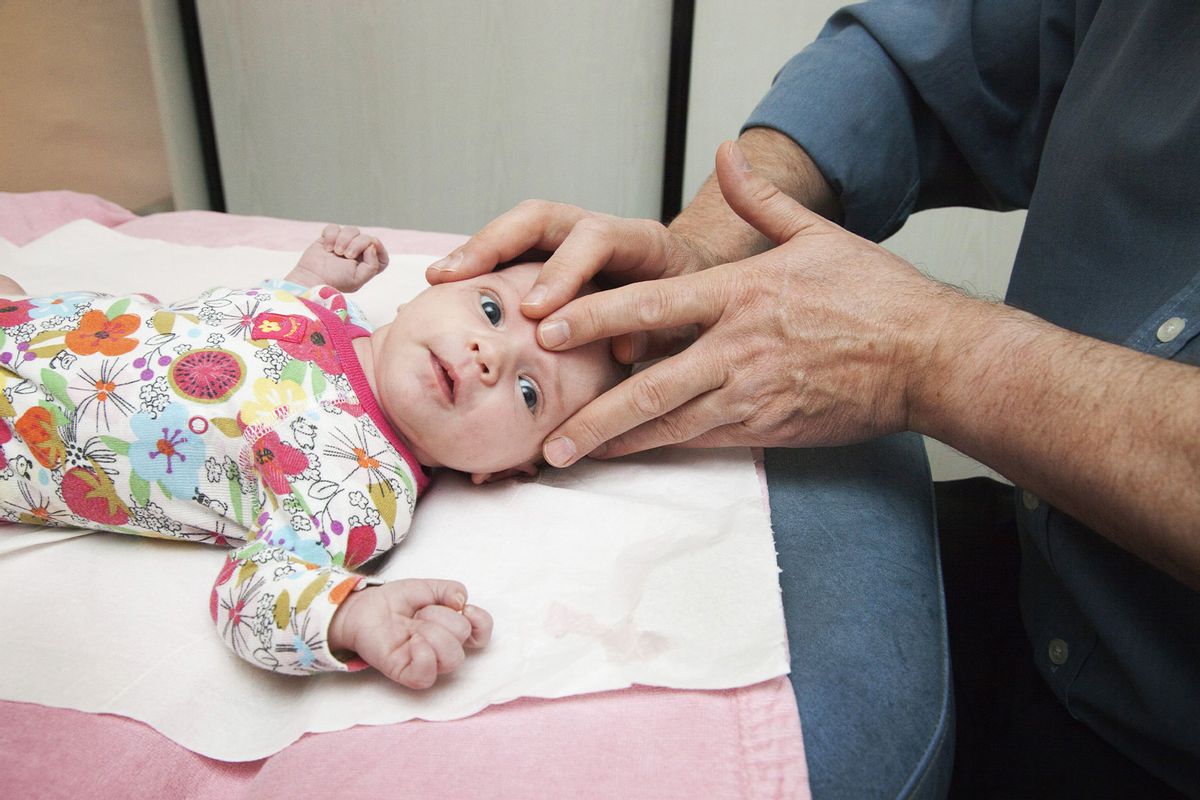 Osteopathic Treatment of Infant (BSIP/Universal Images Group via Getty Images)