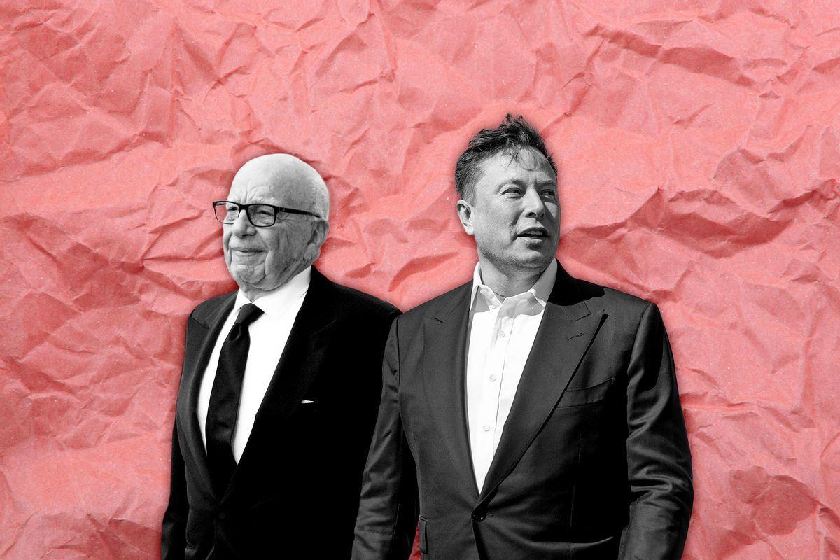 Rupert Murdoch and Elon Musk (Photo illustration by Salon/Getty Images)