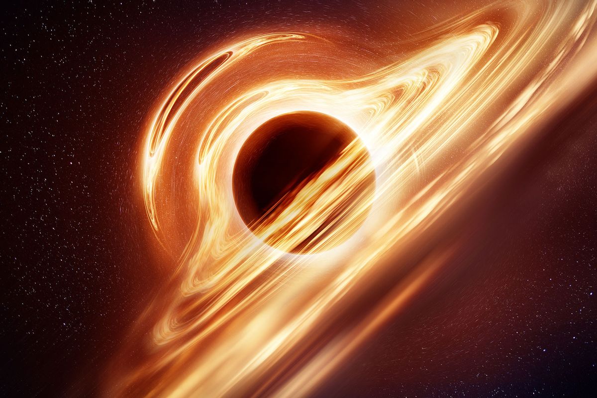 A supermassive black hole is hurtling away from its home galaxy