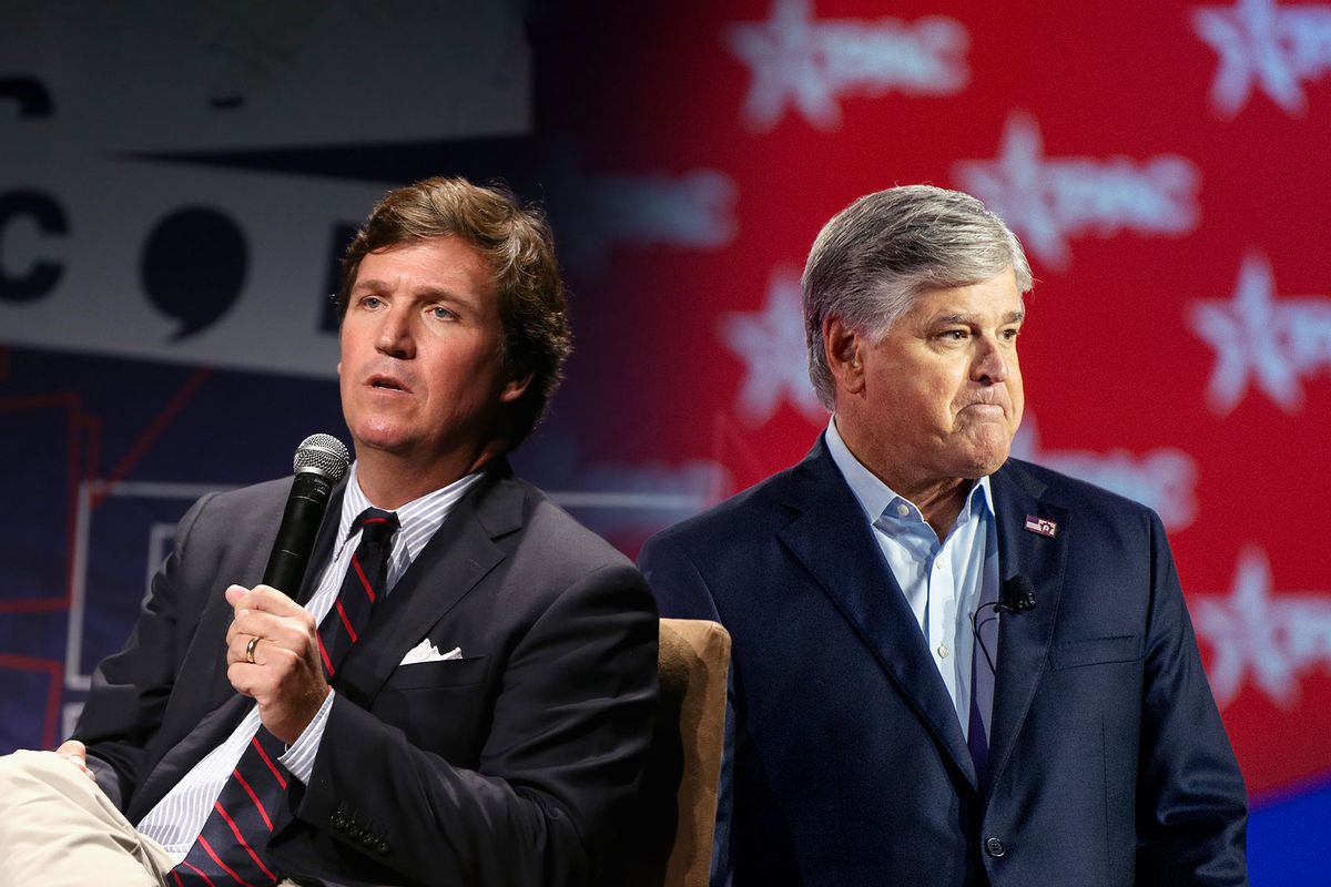 Tucker Carlson and Sean Hannity (Photo illustration by Salon/Getty Images)