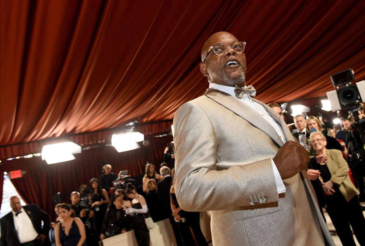 Samuel L. Jackson attends the 95th Oscars (VALERIE MACON/AFP via Getty Images)