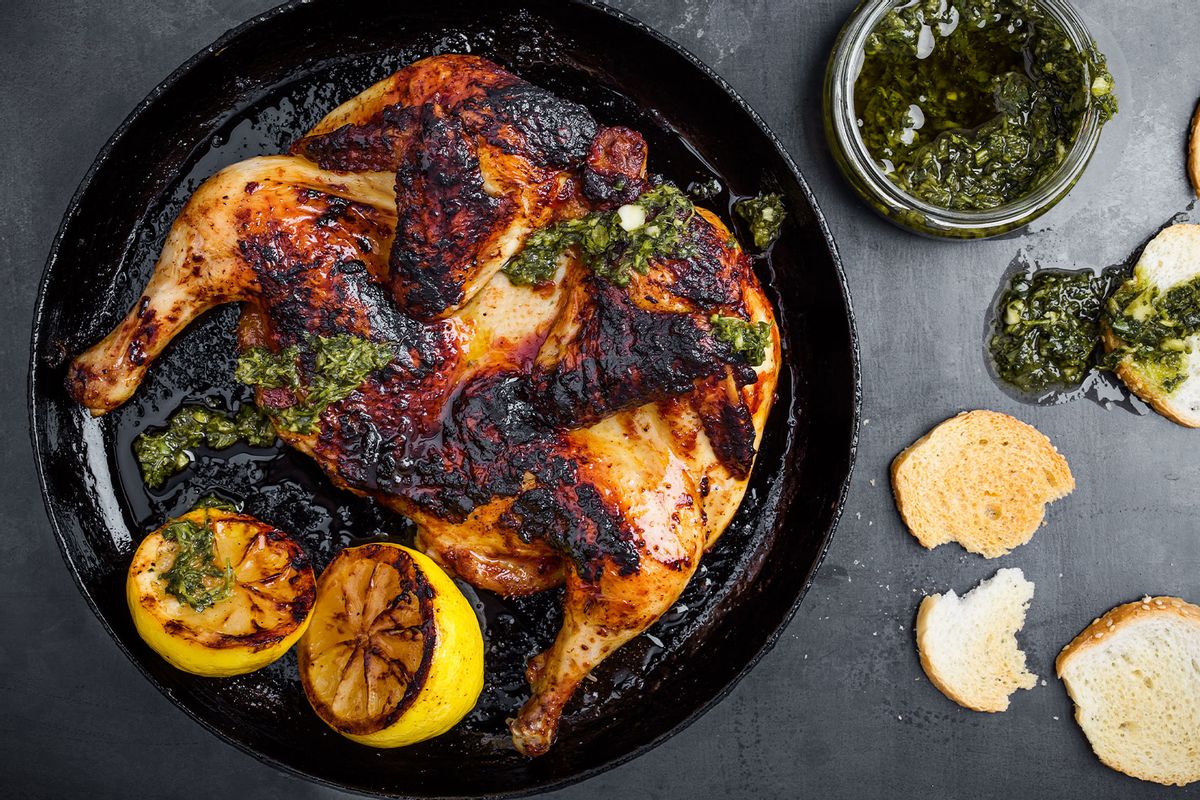 Barbequed chicken (Getty Images/istetiana)
