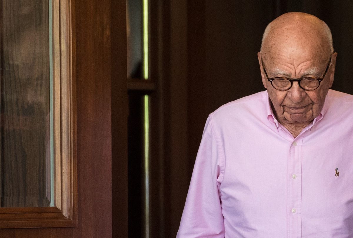 Rupert Murdoch at the annual Allen & Company Sun Valley Conference, July 10, 2018 in Sun Valley, Idaho.  (Drew Angerer/Getty Images)