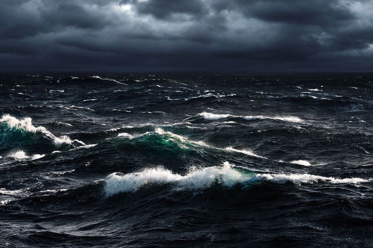 Choppy Waves, Stormy Waters On The Ocean (Getty Images/oporkka)