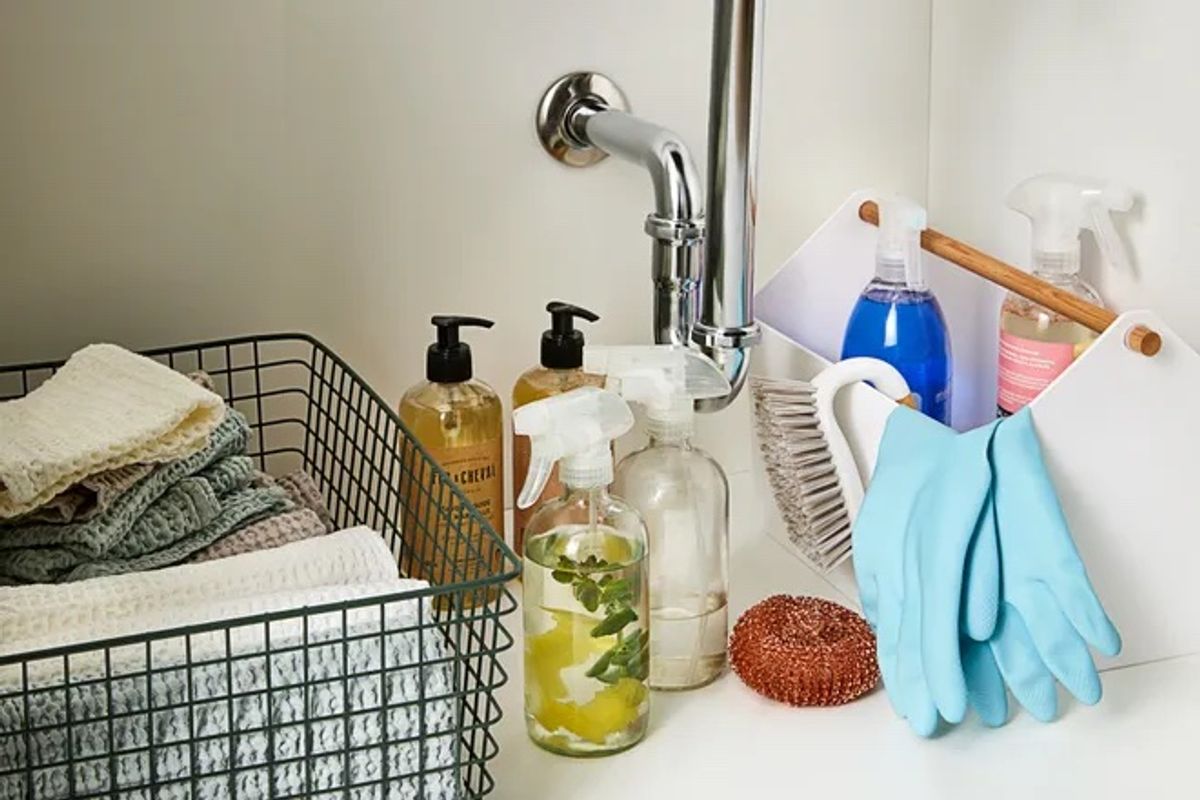 Cleaning supplies  (Ty Mecham/Food52)