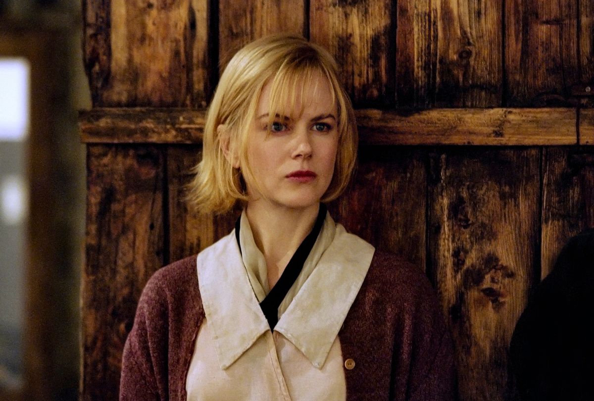 Nicole Kidman in "Dogville", directed by Lars von Trier, Sweden, 2002 (Rolf Konow/Sygma/Sygma via Getty Images)