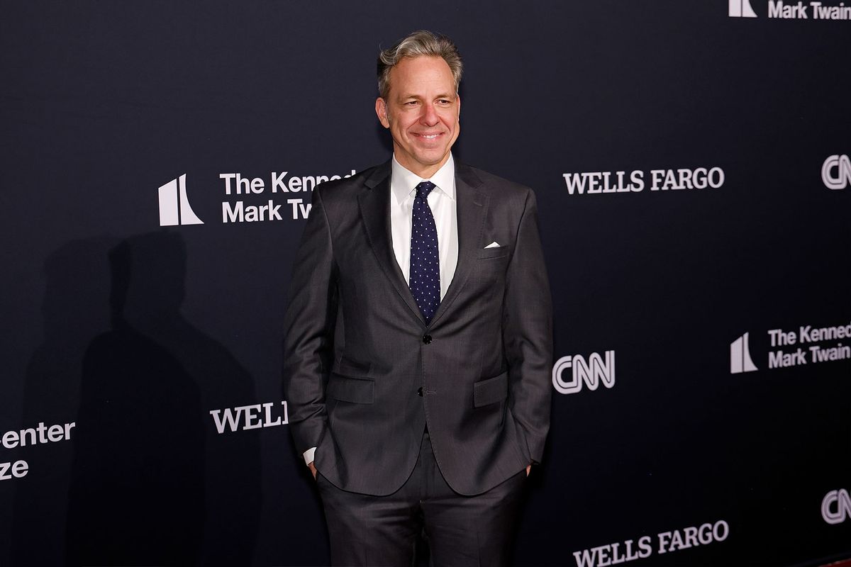 Jake Tapper attends the 2023 Mark Twain Prize for American Humor presentation at The Kennedy Center on March 19, 2023 in Washington, DC. (Taylor Hill/WireImage/Getty Images)