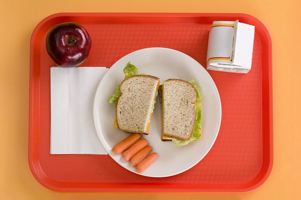 Lunch tray (Getty Images/Comstock Images)