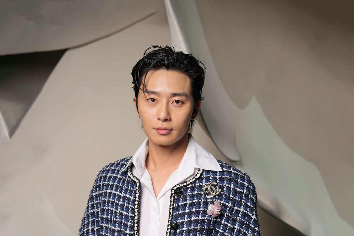 Seo-Joon Park at Chanel Fall 2023 Ready To Wear Runway Show on March 7, 2023 at the Grand Palais Ephemere in Paris, France. (Swan Gallet/WWD via Getty Images)