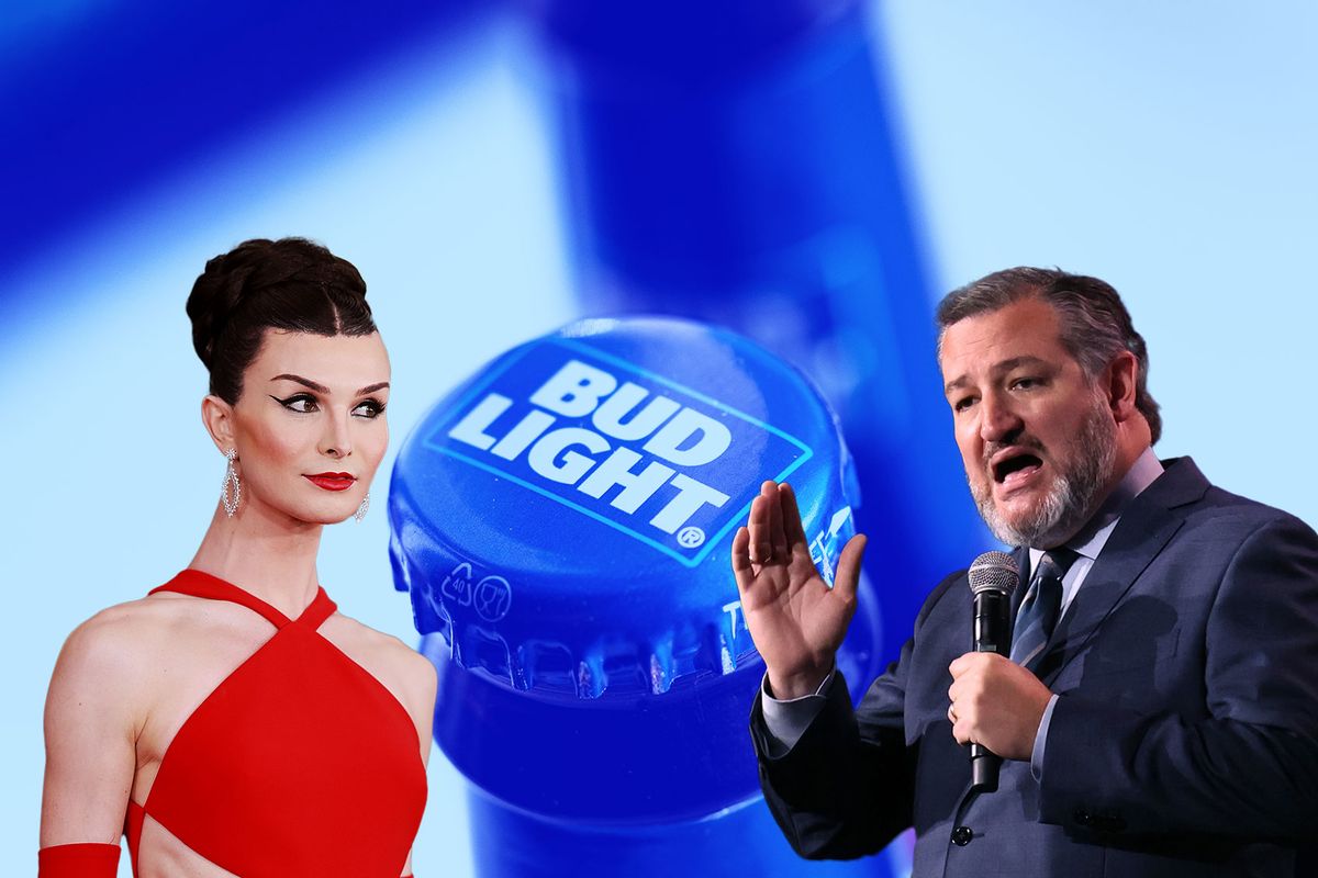 Dylan Mulvaney and Ted Cruz (Photo illustration by Salon/Getty Images)