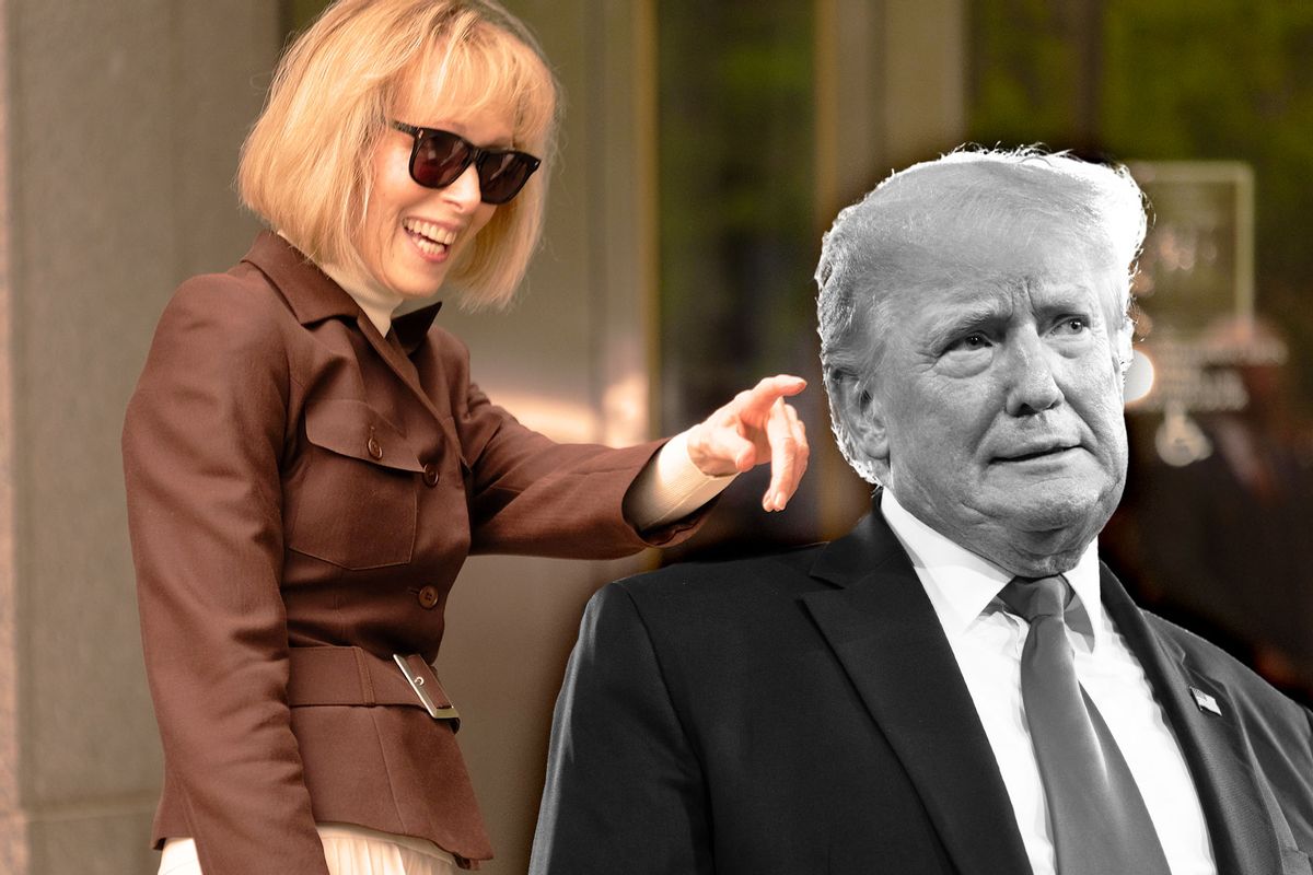 E Jean Carroll and Donald Trump (Photo illustration by Salon/Getty Images)