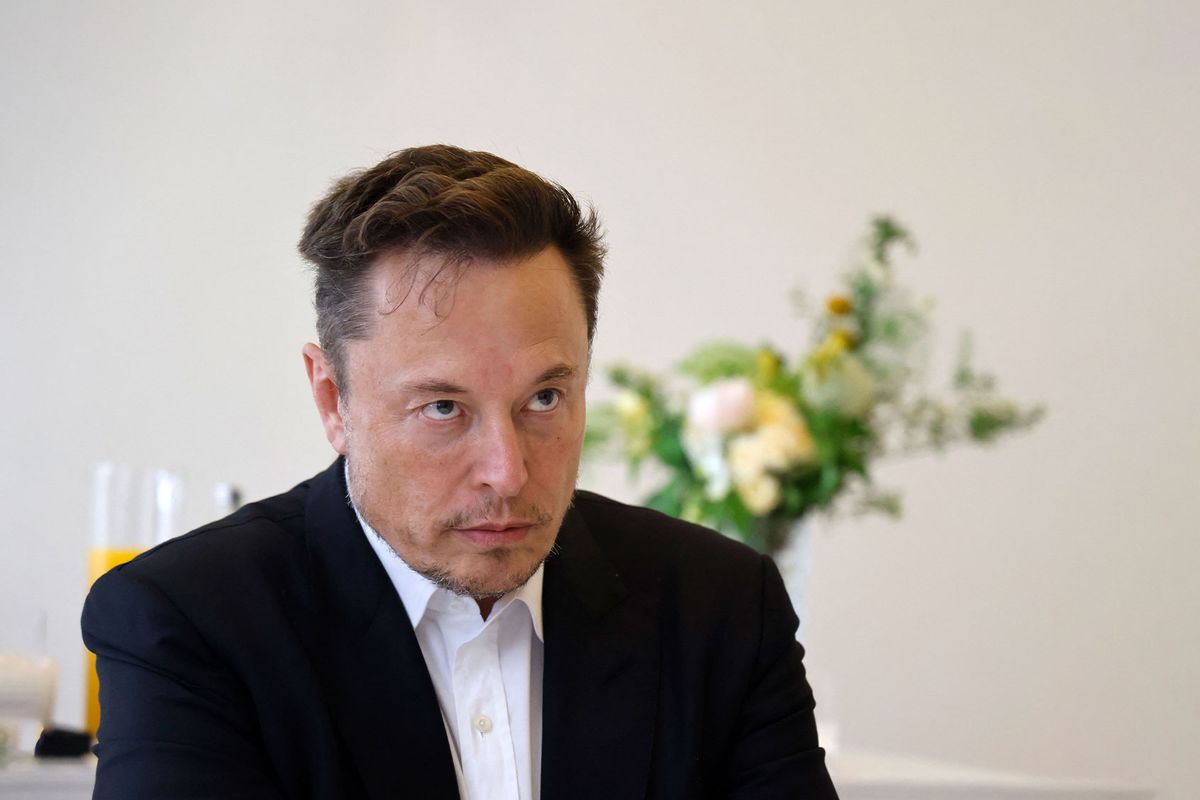 Tesla CEO Elon Musk (LUDOVIC MARIN/POOL/AFP via Getty Images)