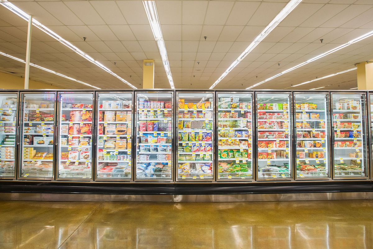 Frozen section of grocery store (Getty Images/Erik Isakson)