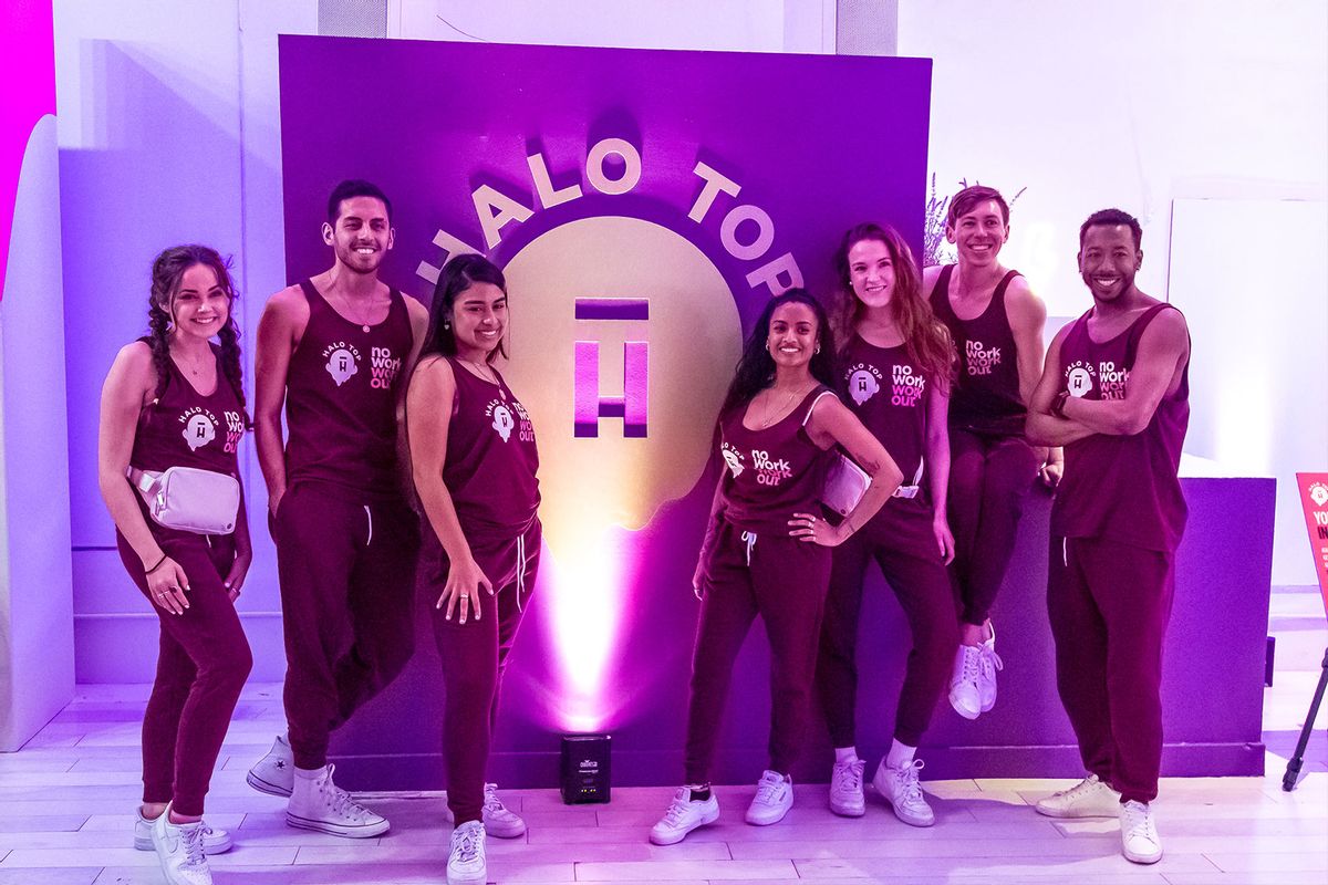 Halo Top No Work Workout (Photo courtesy of Halo Top)
