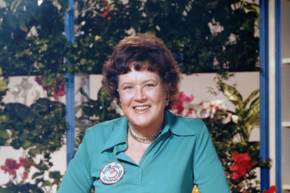 A portrait of the American chef Julia Child (1912 - 2004) (Bachrach/Getty Images)