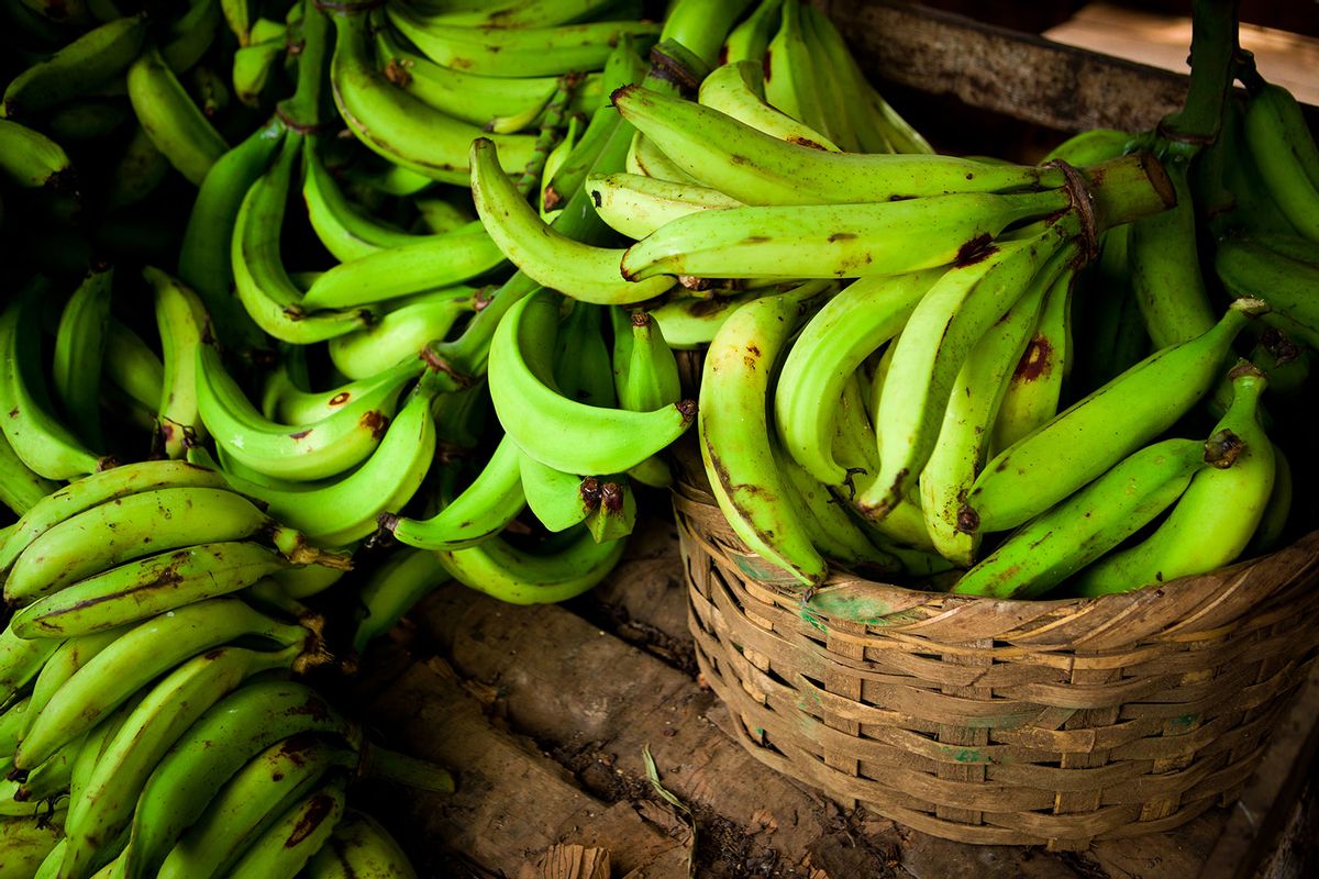 Plantain in a pallets (Getty Images/THEPALMER)