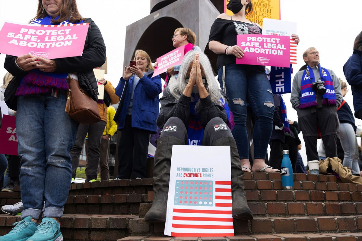 Pro-Choice Protest (JASON REDMOND/AFP via Getty Images)
