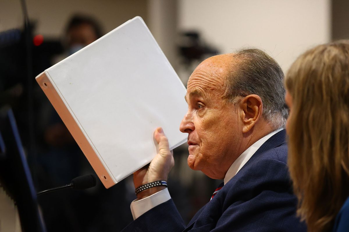 U.S. President Donald Trump's personal attorney Rudy Giuliani (Rey Del Rio/Getty Images)